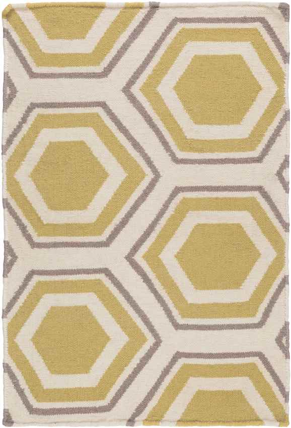 Dutton Modern Yellow Area Rug