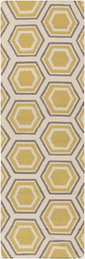 Dutton Modern Yellow Area Rug