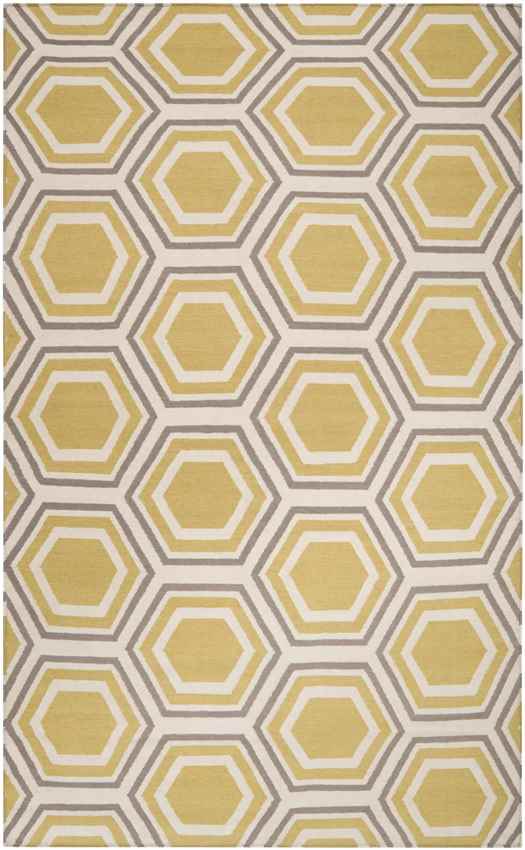 Dutton Modern Yellow Area Rug