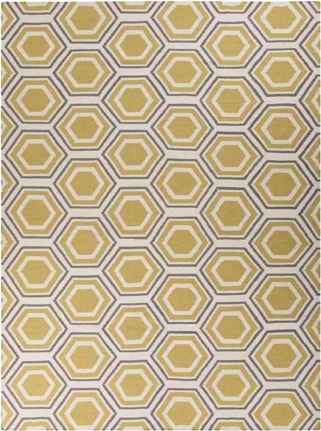 Dutton Modern Yellow Area Rug