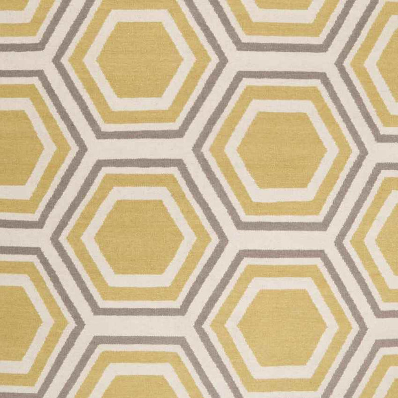 Dutton Modern Yellow Area Rug