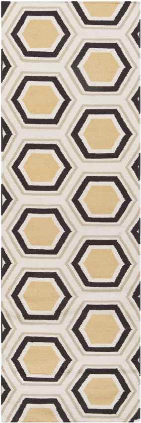 Dutton Modern Chocolate/Beige Area Rug