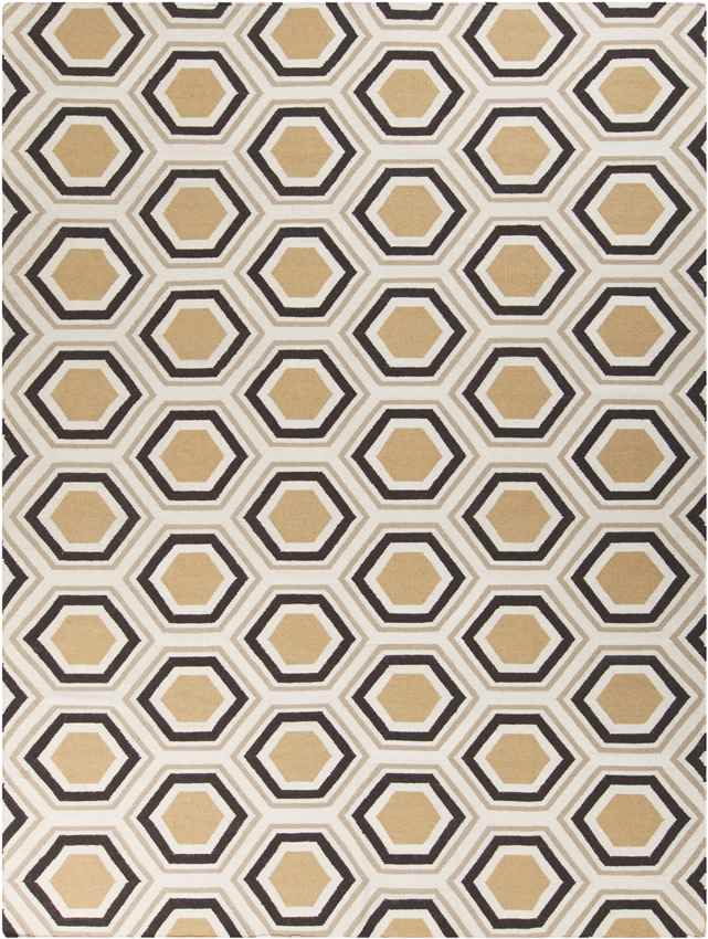 Dutton Modern Chocolate/Beige Area Rug