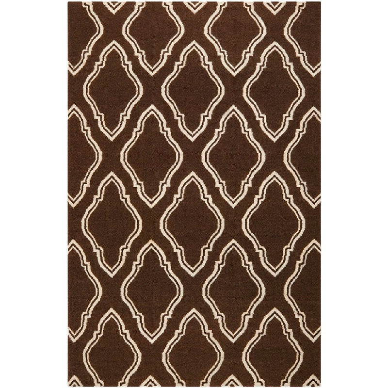 Duval Modern Chocolate Area Rug