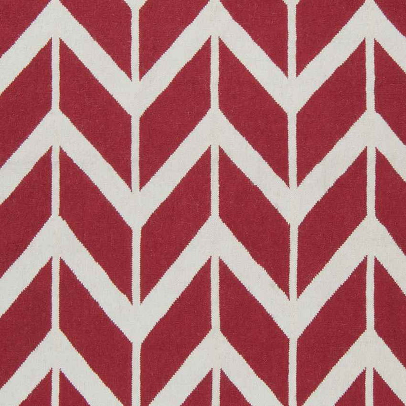 Dyer Modern Red Area Rug