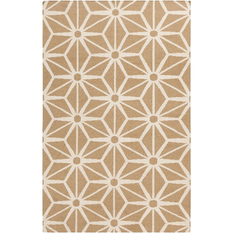 Dyess Modern Camel Area Rug