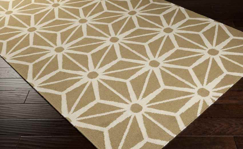 Dyess Modern Camel Area Rug