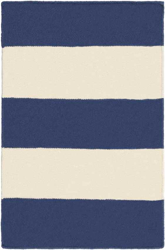 Nathaly Modern Dark Blue Area Rug