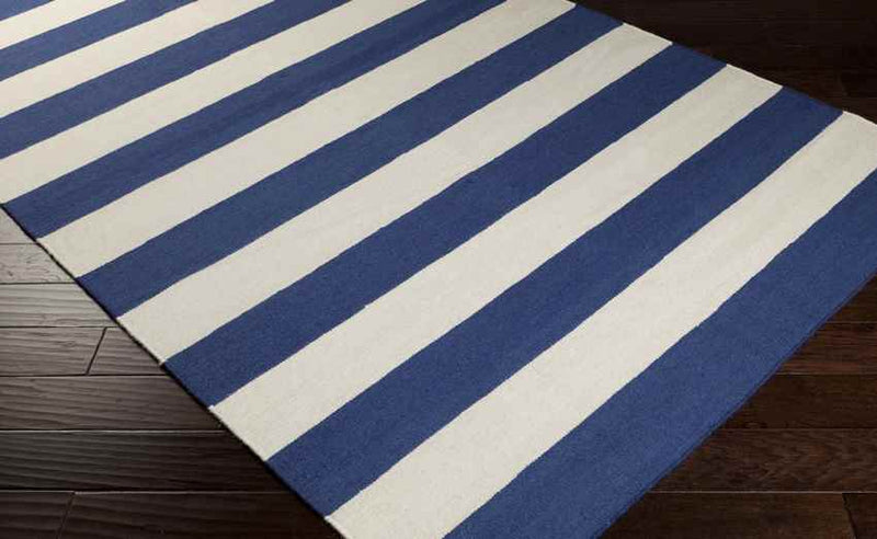 Nathaly Modern Dark Blue Area Rug