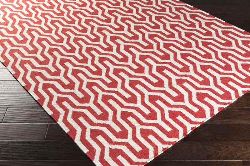 Eagle Modern Strawberry Red Area Rug