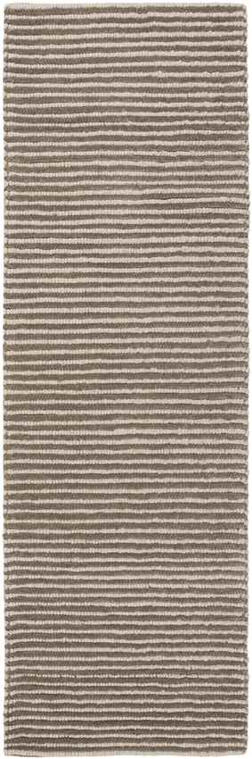 Dewsbury Modern Camel/White Area Rug