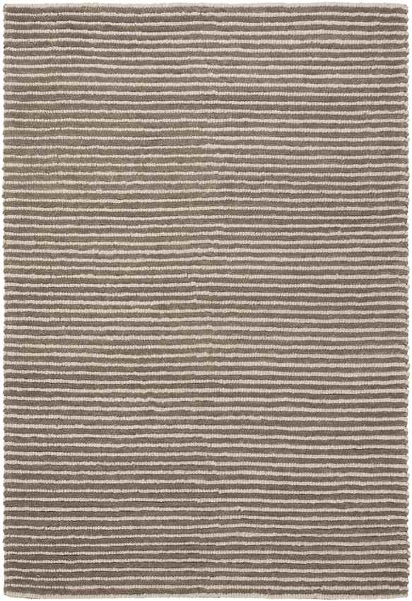 Dewsbury Modern Camel/White Area Rug