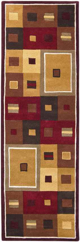 Egegik Modern Caramel Area Rug