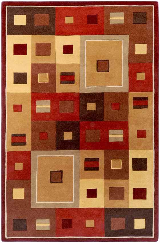 Egegik Modern Caramel Area Rug