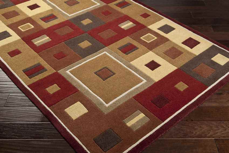 Egegik Modern Caramel Area Rug