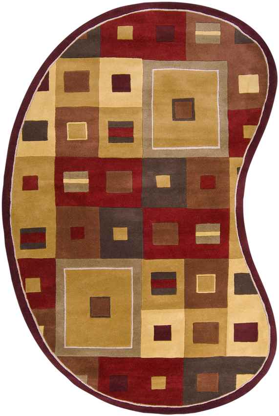 Egegik Modern Caramel Area Rug