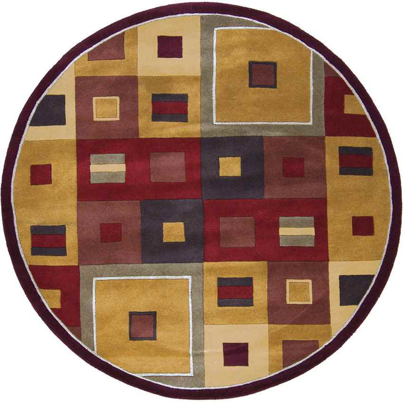 Egegik Modern Caramel Area Rug