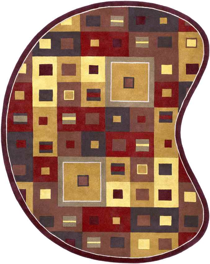 Egegik Modern Caramel Area Rug