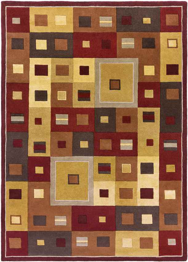 Egegik Modern Caramel Area Rug