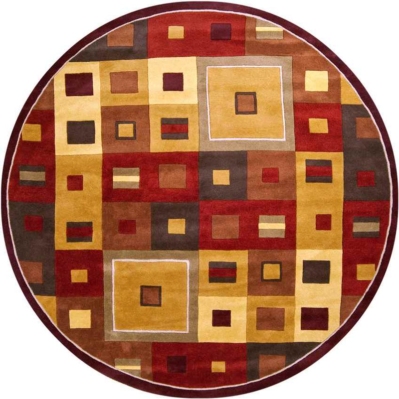 Egegik Modern Caramel Area Rug