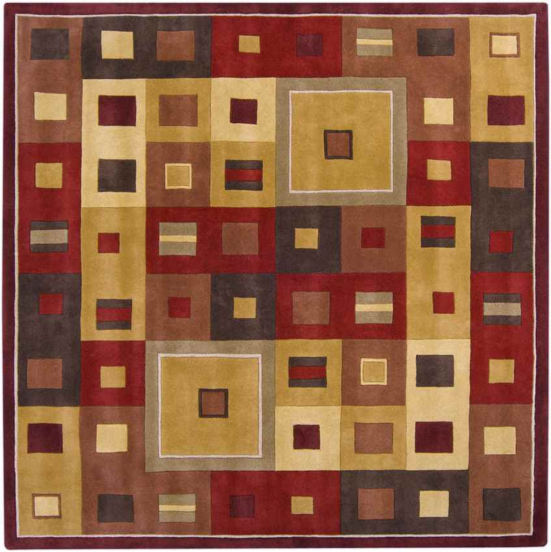 Egegik Modern Caramel Area Rug