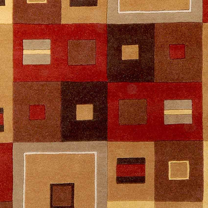 Egegik Modern Caramel Area Rug