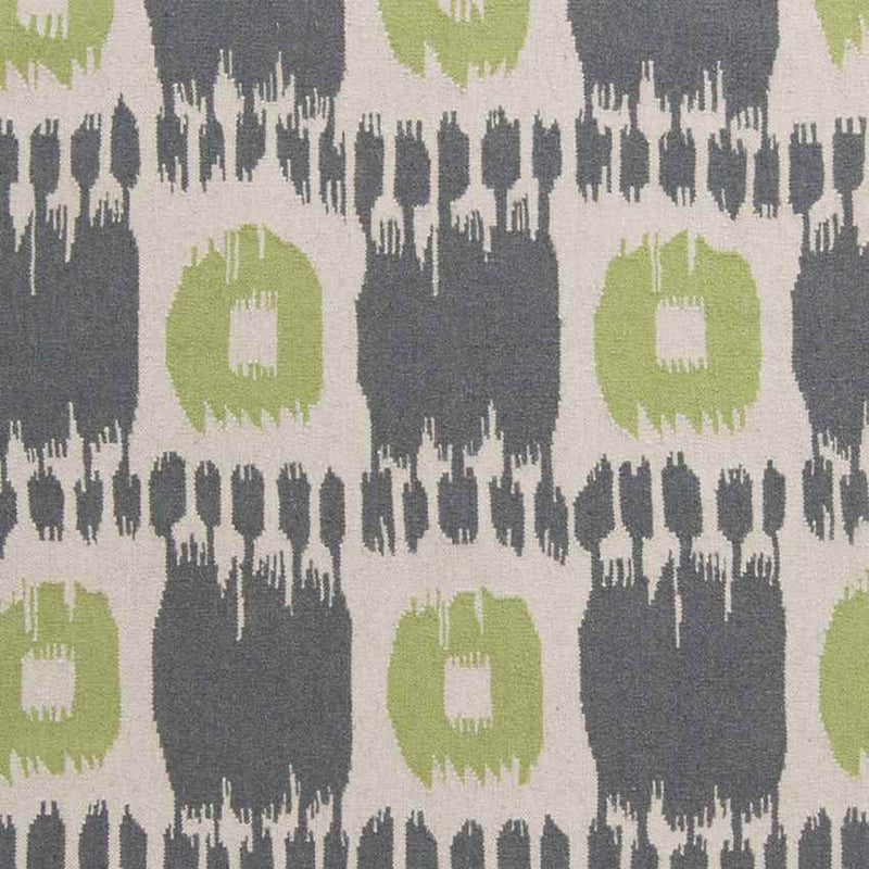 Elizabeth Global Charcoal/Lime Area Rug