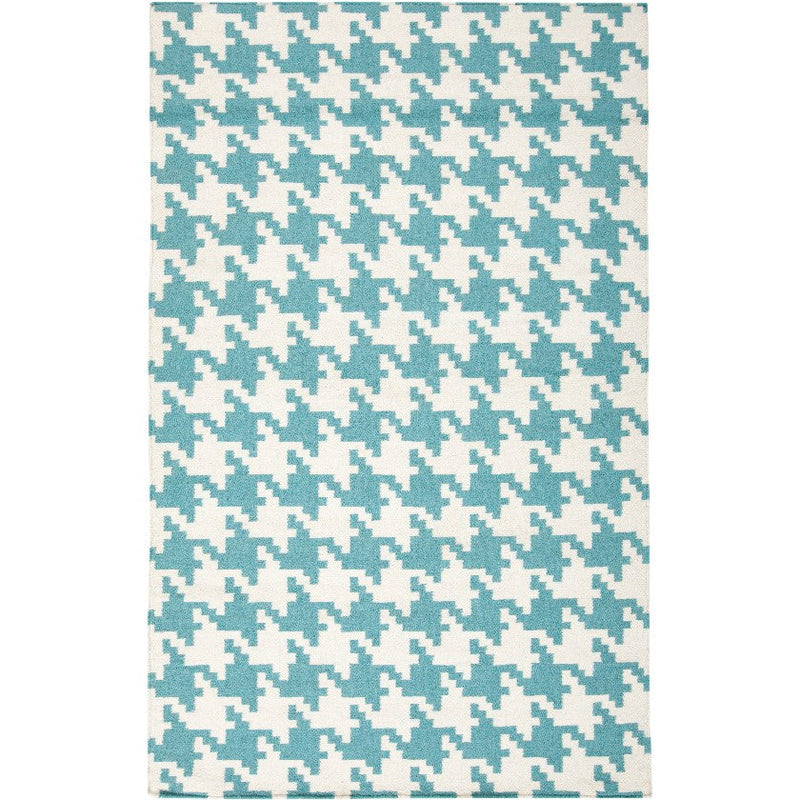 Elkmont Modern Teal Area Rug