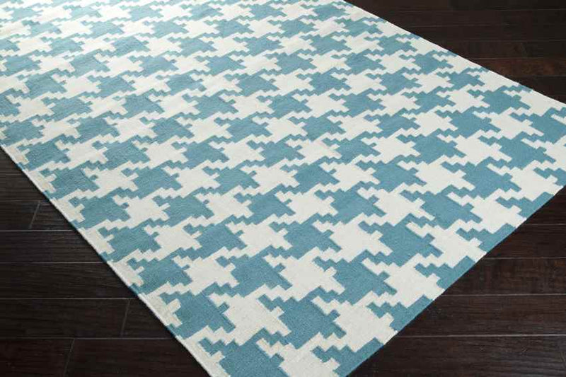 Elkmont Modern Teal Area Rug