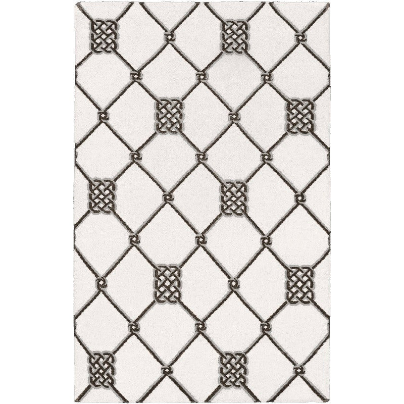 Eloy Modern Beige/Black Area Rug