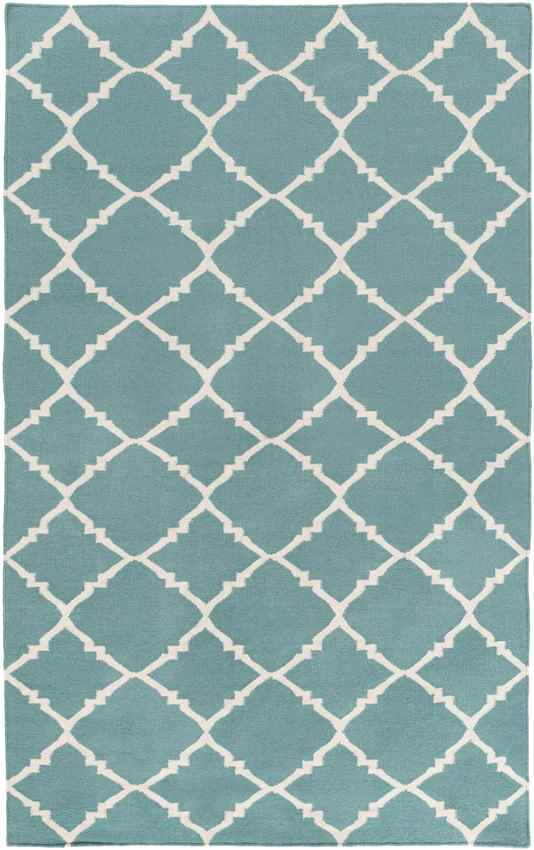 Selwerd Modern Aqua Area Rug