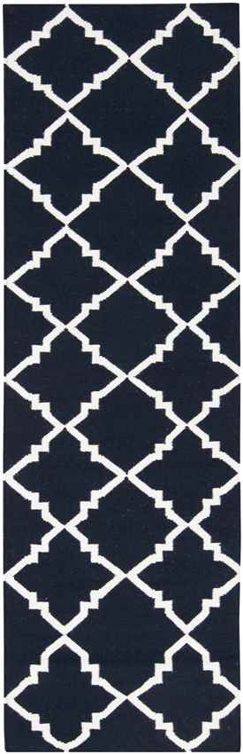 Selwerd Modern navy cream Area Rug