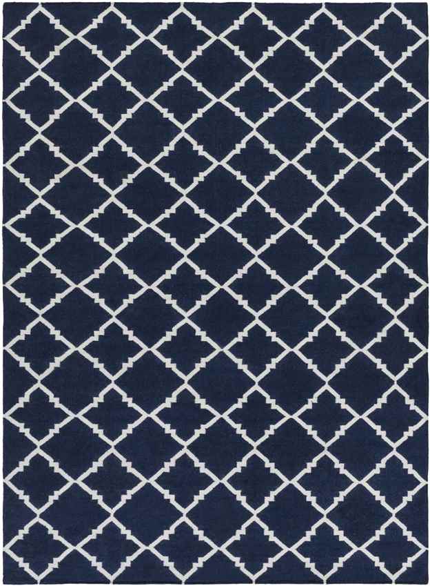 Selwerd Modern navy cream Area Rug