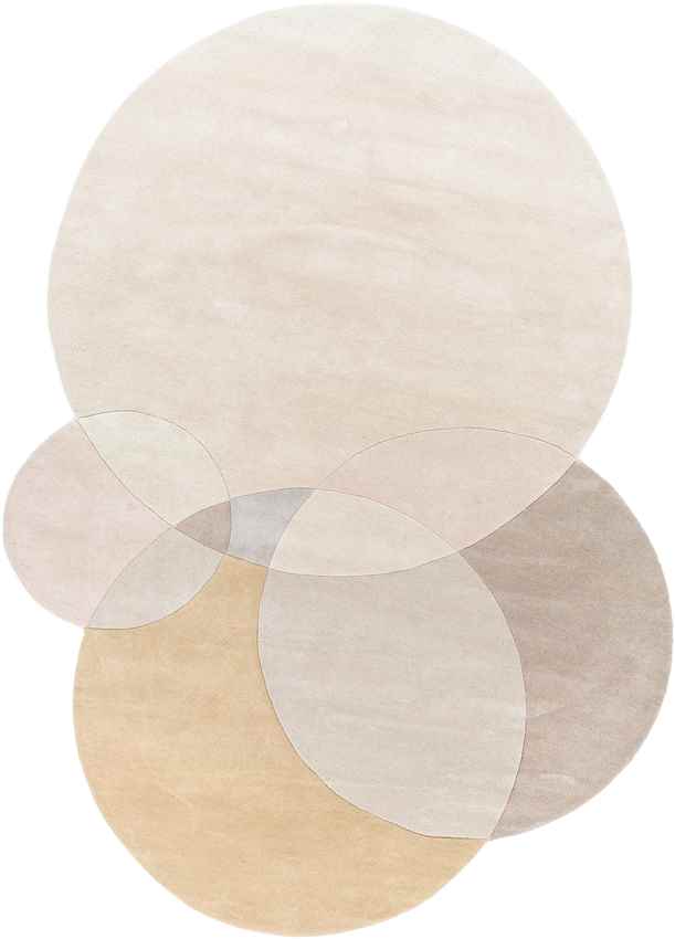 Quiterie Modern Khaki Area Rug