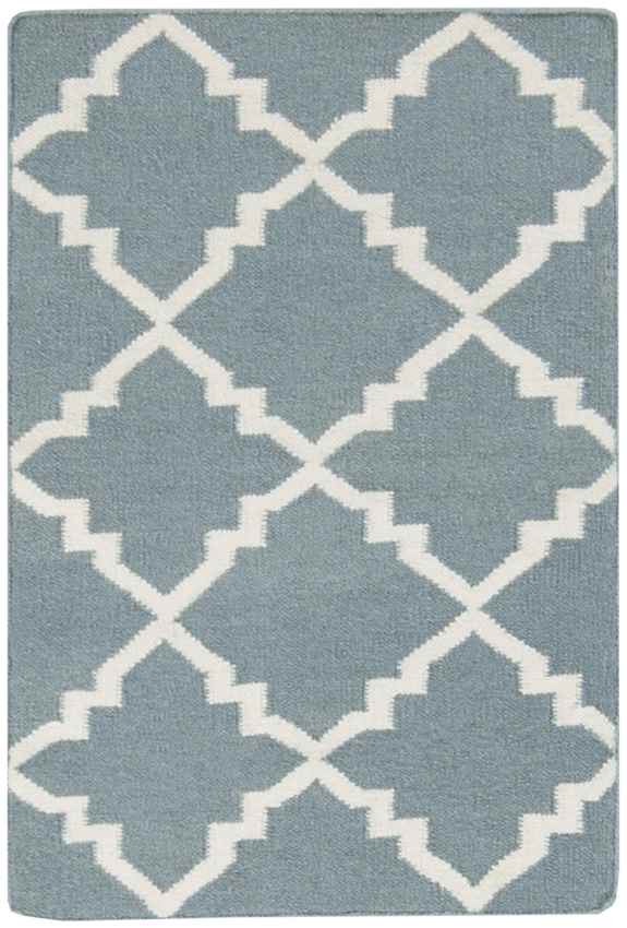 Selwerd Modern Stone Blue Area Rug