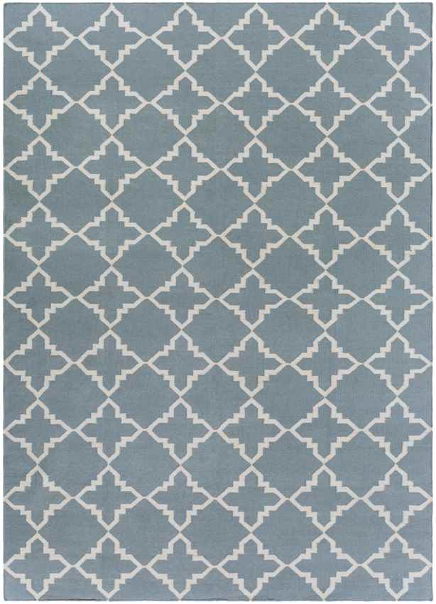 Selwerd Modern Stone Blue Area Rug