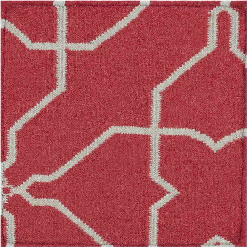 Elsmere Modern Pale Jade/Honeysuckle Pink Area Rug