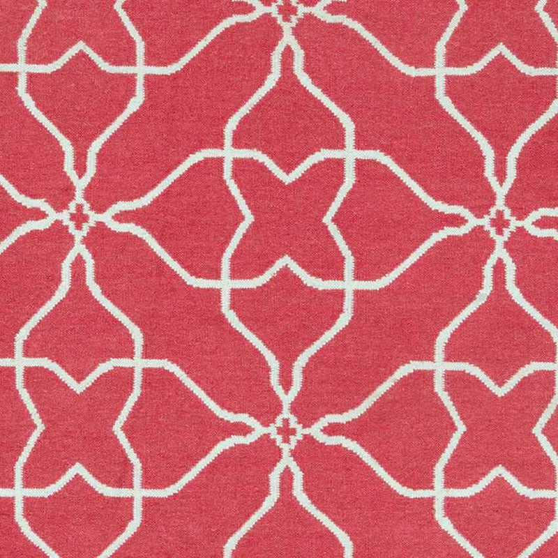 Elsmere Modern Pale Jade/Honeysuckle Pink Area Rug