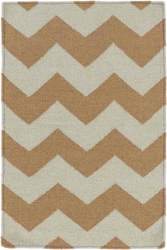 Emanuel Modern Brown and Tan Area Rug