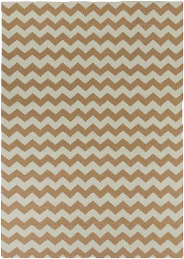 Emanuel Modern Brown and Tan Area Rug