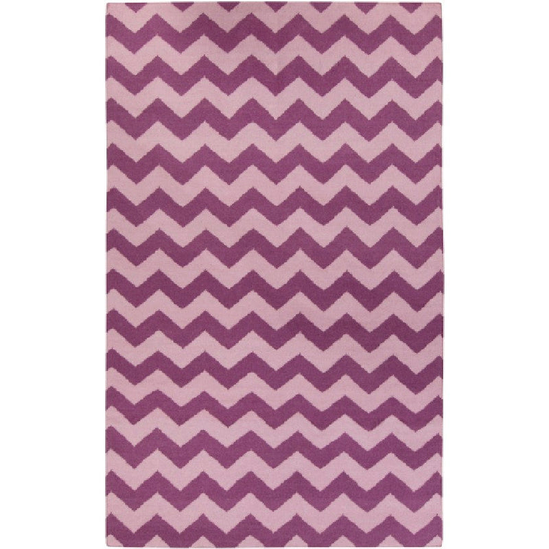 Emanuel Modern Magenta Area Rug