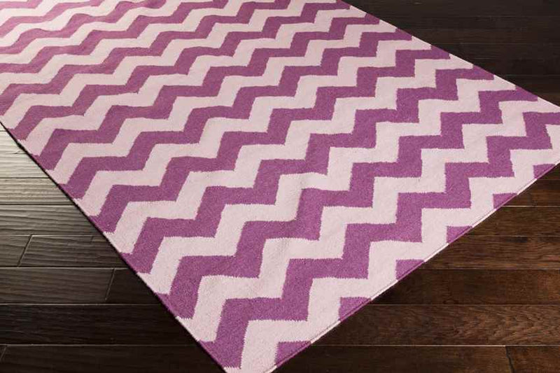 Emanuel Modern Magenta Area Rug