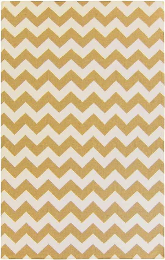 Emanuel Modern White/Yellow Area Rug