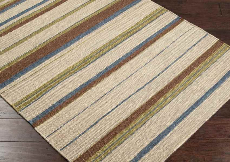 Emeryville Modern Yellow/Brown Area Rug