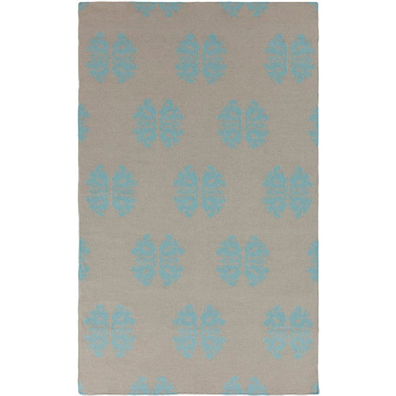 Emmonak Global Brown/Blue Area Rug