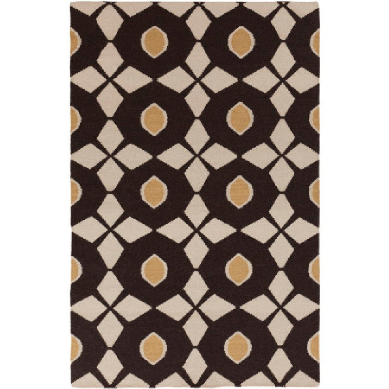 Enigma Modern Brown/Beige Area Rug