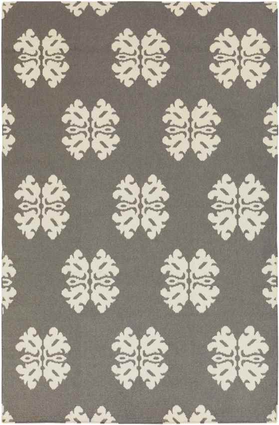 Emmonak Global Pewter/Beige Area Rug