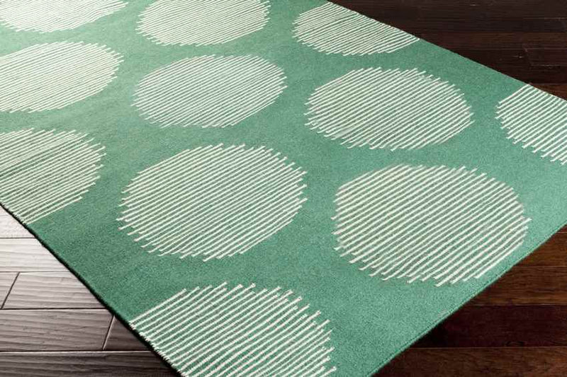 Enterprise Global Emerald/Khaki Area Rug