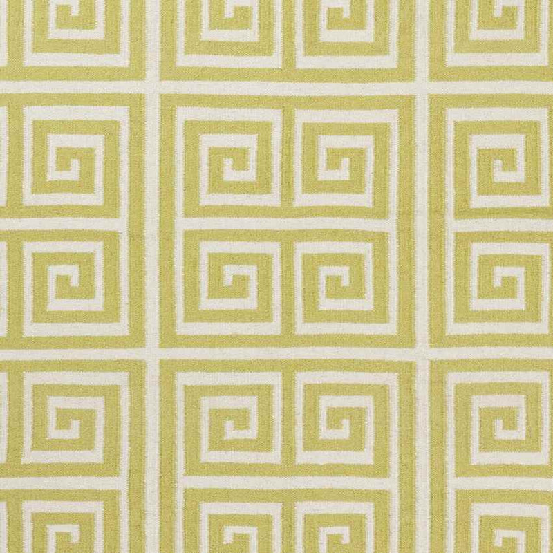 Erie Modern Lime/White Area Rug