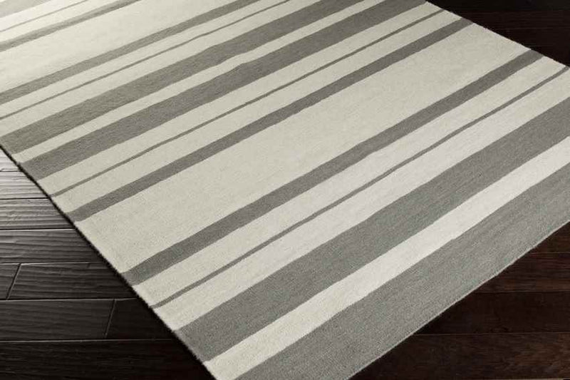 Escalon Modern Lime/White/Grey Area Rug